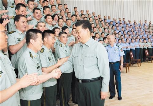 習近平在視察空軍某基地時強調  牢記初心使命 提高打贏能力 以優異成績慶祝新中國成立70周年 