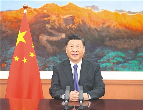 習近平在亞洲基礎設施投資銀行第五屆理事會年會視頻會議開幕式上致辭  強調亞投行應該成為促進成員共同發展、推動構建人類命運共同體的新平臺 
