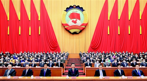 全國政協(xié)十三屆四次會議閉幕  習(xí)近平李克強栗戰(zhàn)書王滬寧趙樂際韓正王岐山出席 汪洋發(fā)表講話 