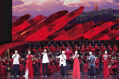 “陜北民歌音樂(lè)會(huì)”全國(guó)巡演在西安上演 