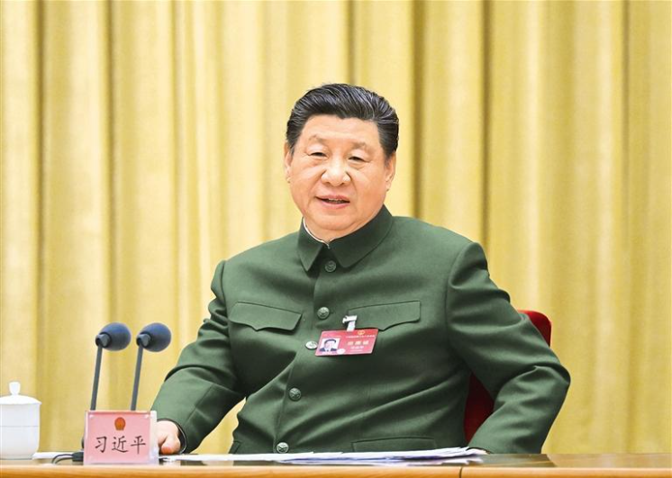習(xí)近平在出席解放軍和武警部隊(duì)代表團(tuán)全體會議時(shí)強(qiáng)調(diào)  強(qiáng)化使命擔(dān)當(dāng) 深化改革創(chuàng)新 全面提升新興領(lǐng)域戰(zhàn)略能力