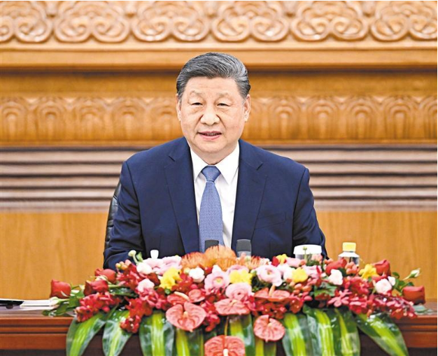 習近平會見國際工商界代表 